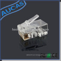 Cat5e enchufe modular no blindado rj45 para cable de red ventas calientes